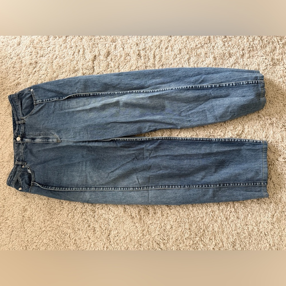 Tibi Denim Jeans Tuck